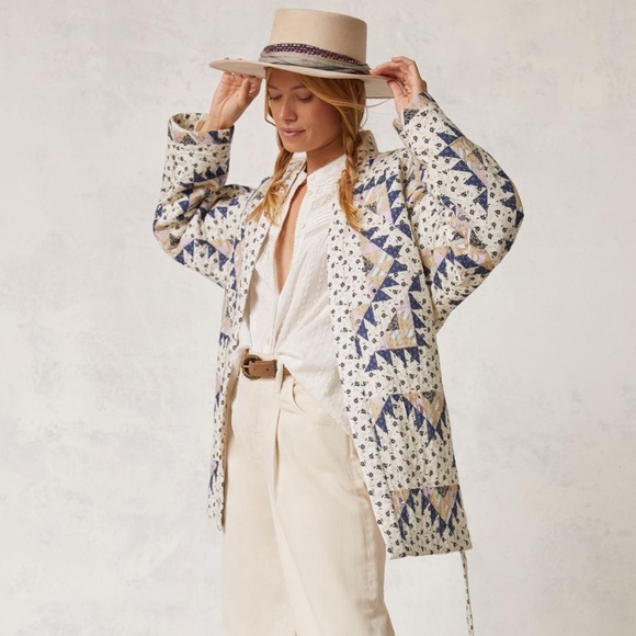 Anthropologie Jackets & Blazers - Anthropologie Othilia Quilted Kimono Jacket (Size Small)